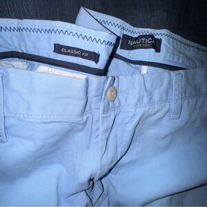 NWOT - Nautica Baby Blue Chino Shorts
